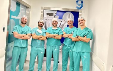 Hérnia inguinal é o primeiro procedimento da equipe de Cirurgia do Aparelho Digestivo